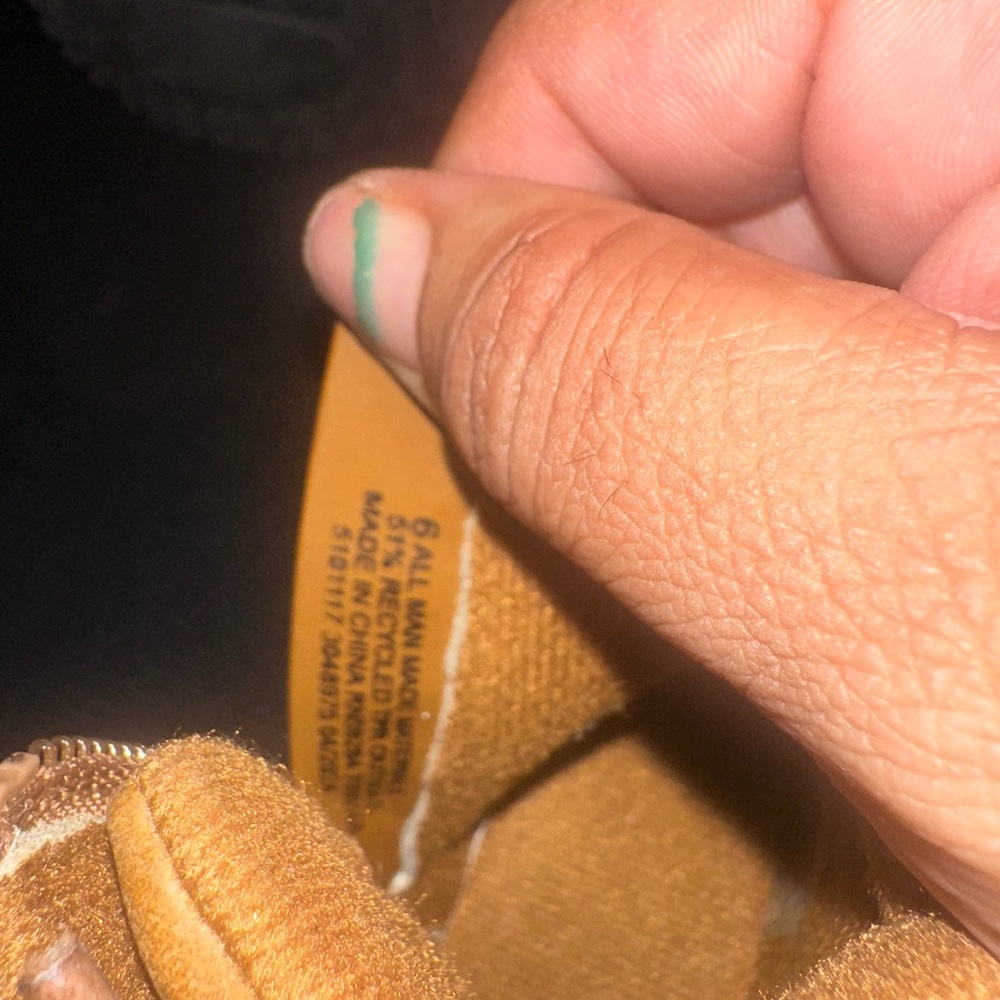 The Children's Place Tan Quilted Kids Boots - Picture 6 of 6